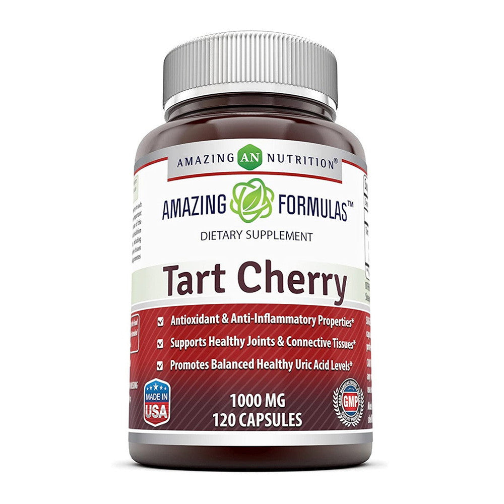 Amazing Nutrition Amazing Formulas Tart Cherry Extract 1000 Mg Capsules, 120 Ea